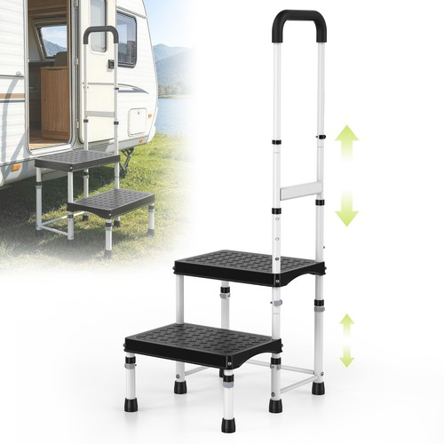 Step stool with handle for - rv,