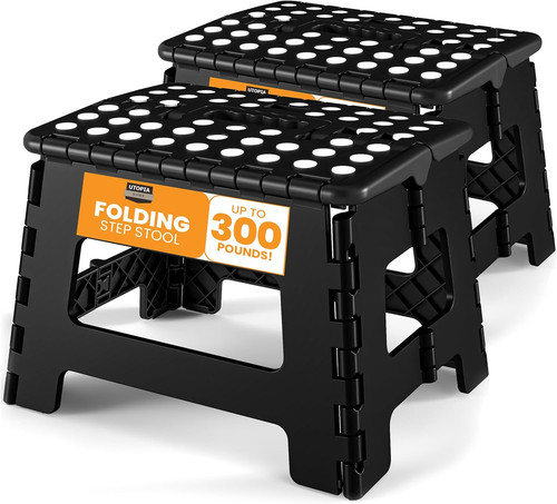 Folding step stool - stool,