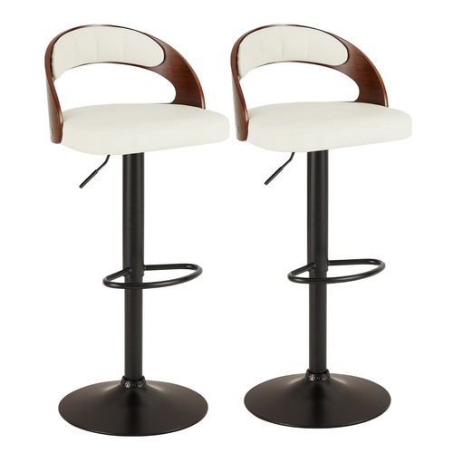 Set adjustable swivel - of,