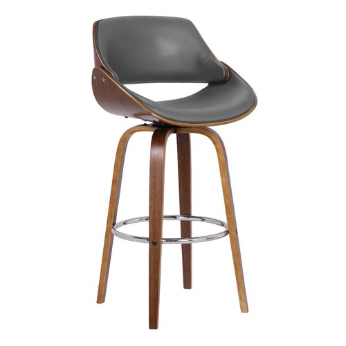 Gray and brown faux leather - 26,
